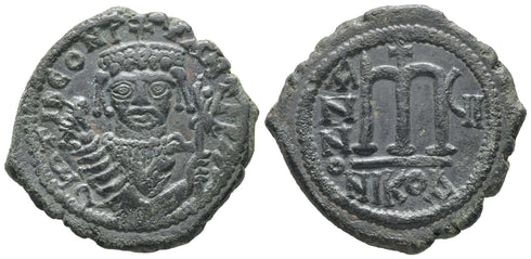 Superb Ancient Byzantine coin of Tiberius II Constantine 578-582AD - Nicomedia