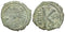 Ancient Byzantine coin of Maurice Tiberius AE half follis - Theoupolis (Antioch) Mint