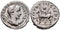 EF Ancient Roman silver denarius of the Emperor Gordian III minted in Rome in 240 AD