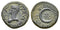 Ancient Roman Provincial coin of Emperor Nero minted in Philomelium, Phrygia