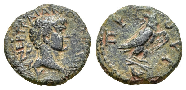 RARE Ancient Roman Provincial coin of the Emperor Trajan minted in Prusa ad Olympum, Bithynia