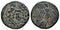 Ancient Greek coin from Pontos, Amisos circa 85-65 BC - Nike holding palm