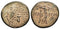Ancient Greek coin from Chabakta, Amisos circa 85-65 BC - Nike holding palm