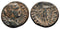 Ancient Roman Provincial coin of Faustina II minted in Palaeopolis, Pisidia