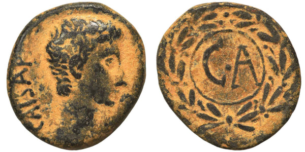 Ancient Roman Provincial coin of the Emperor Augustus 27 BC - 14 AD minted in Asia Minor