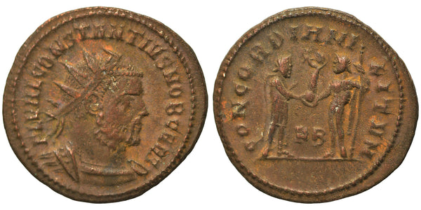 Ancient Roman coin of Constantius I 293-306 AD as Caesar minted in Cyzicus