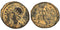 VF+++ Ancient Roman coin City Commemorative coin with Constantinopolis and Victory minted 337-347 AD - Antioch Mint