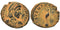 Ancient Roman coin of the Emperor Constantius II - FEL TEMP REPARATIO - Phoenix standing on globe