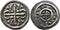 Medieval silver coin of King Stephan II of Hungary 1116-1131 AD