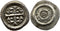 Medieval silver coin of King Stephen II of Hungary 1116-1131 AD