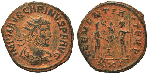 VF+++ Ancient Roman coin of the Emperor Carinus minted in Cyzicus