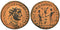 Ancient Roman coin of Maximianus as Augustus 286-305 AD - CONCORDIA MILITVM