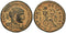 VF+++++ Ancient Roman coin of Constantine I the Great minted in Rome - ROMAE AETERNAE