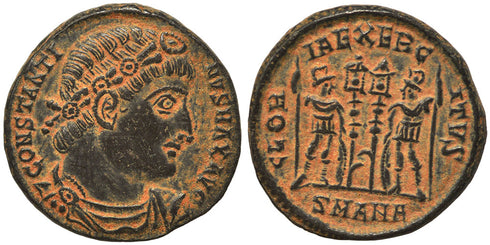 EF Ancient Roman coin of Constantine I The Great minted in Antioch