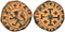 Ancient Crusader coin minted by the Lusignan Kingdom of Cyprus