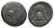 Ancient Greek coin of Alexander III The Great - Herakles on Macedonian shield