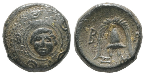 VF+++ Ancient Greek bronze coin of Alexander III The Great