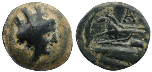 Phoenicia, Arados - Circa 3rd century BC - Tyche and Galley