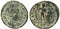 Roman coin of Honorius Ae2 - GLORIA ROMANORVM - Antioch