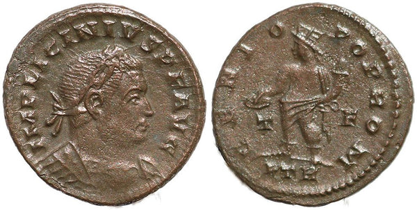 Roman coin of Licinius I - GENIO POP ROM - Treveri Mint