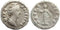 Faustina I AR silver denarius - Phoenix