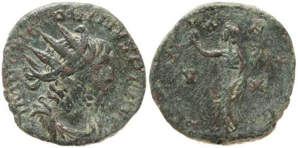 Victorinus AE Antoninianus - PAX AVG