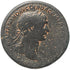 Roman coin of Trajan - Sestertius - SPQR OPTIMO PRINCIPI S-C