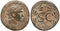 Ancient Roman coin of of the Emperor Trajan minted in Antioch