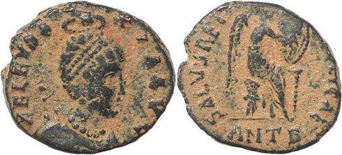 Roman coin of Aelia Eudoxia - SALVS REIPVBLICAE - Antioch