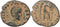 Roman coin of Aelia Eudoxia - SALVS REIPVBLICAE - Antioch