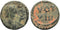 Byzantine coin of Justinian I AE Nummus - VOT XIII - Rare this nice