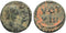 Byzantine coin of Justinian I AE Nummus - VOT XIII - Rare this nice