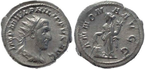 Philip I silver antoninianus - ANNONA AVGG