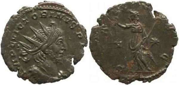 Victorinus 268-270AD antoninianus - PAX AVG