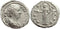 Faustina I AR silver denarius - AETERNITAS