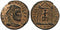Roman coin of Maxentius AE large follis - CONSERV VRB SVAE - Rome