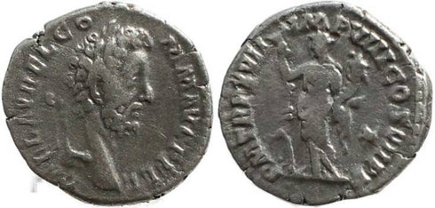 Commodus denarius - PM TR P XVII IMP VIII COS VII P P - Minted 191-192 AD; RSC 583a; RIC 233
