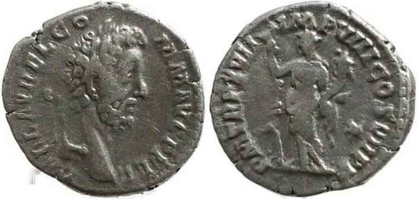 Commodus denarius - PM TR P XVII IMP VIII COS VII P P - Minted 191-192 AD; RSC 583a; RIC 233