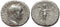 Roman Provincial coin of Vespasian AR didrachm of Caesarea, Cappadocia