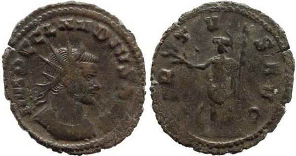 Claudius II AE Antoninianus - VIRTVS AVG