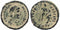 Ancient Roman coin of Valentinian II as Augustus minted in Antioch