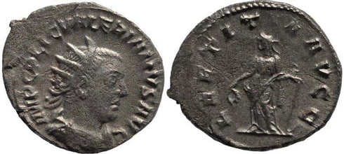 Valerian I silver antoninianus - LAETITIA AVGG