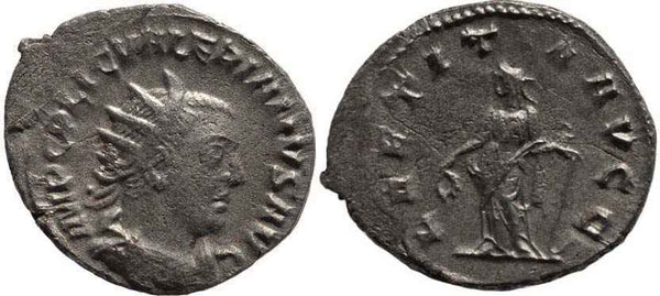 Valerian I silver antoninianus - LAETITIA AVGG
