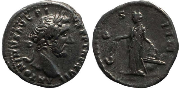 Antoninus Pius AR Denarius - COS IIII - RIC 231, RSC 291, BMC 809