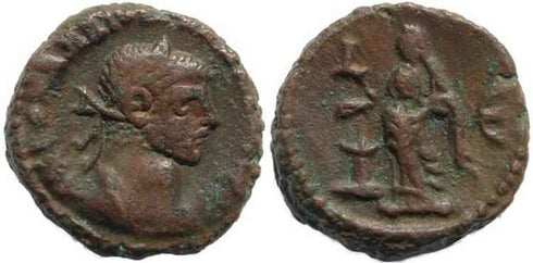 Roman Egypt - Diocletian and Eusebeia - Year 5