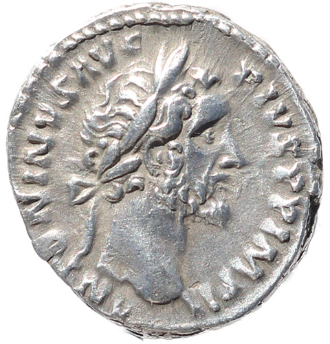 Roman coin of Antoninus Pius AR silver denarius - TR POT XX COS IIII