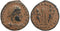Roman coin of Constantius II - GLORIA EXERCITVS - Antioch Mint