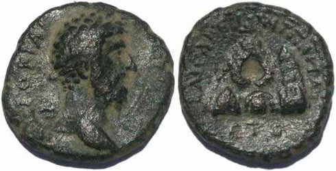 Marcus Aurelius, Caesarea, Cappadocia 166AD Syd 337 var