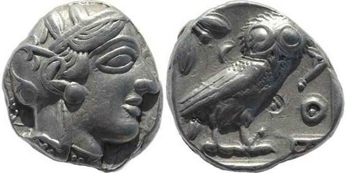 Attica, Athens AR Silver Tetradrachm