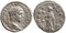 Beautiful silver denarius of Elagabalus - LIBERTAS AVG - Rome mint: 220-221 AD